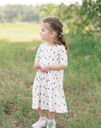 Charlotte Tiered Dress - Peonies