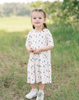 Charlotte Tiered Dress - Peonies