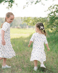Charlotte Tiered Dress - Peonies