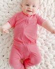 Short Sleeve Bamboo Romper