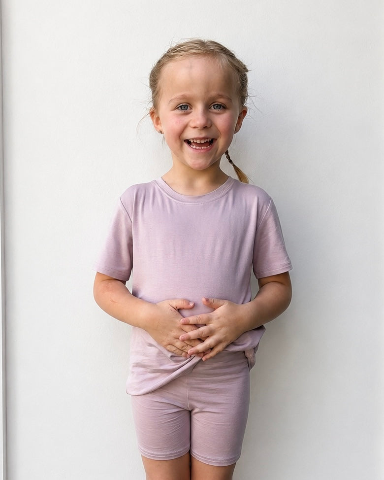 Bamboo Shorts + Tee Set