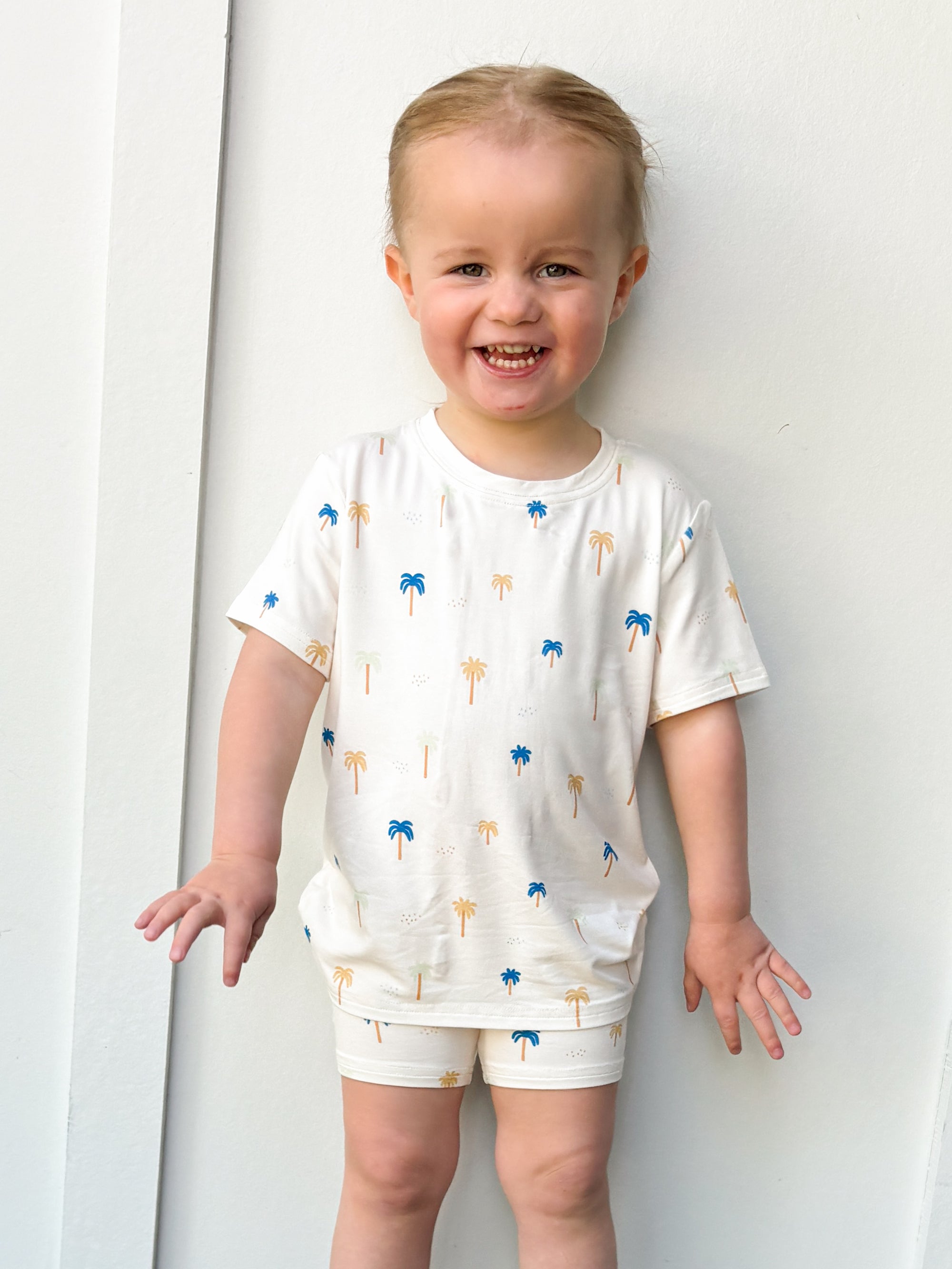 Bamboo Shorts + Tee Set