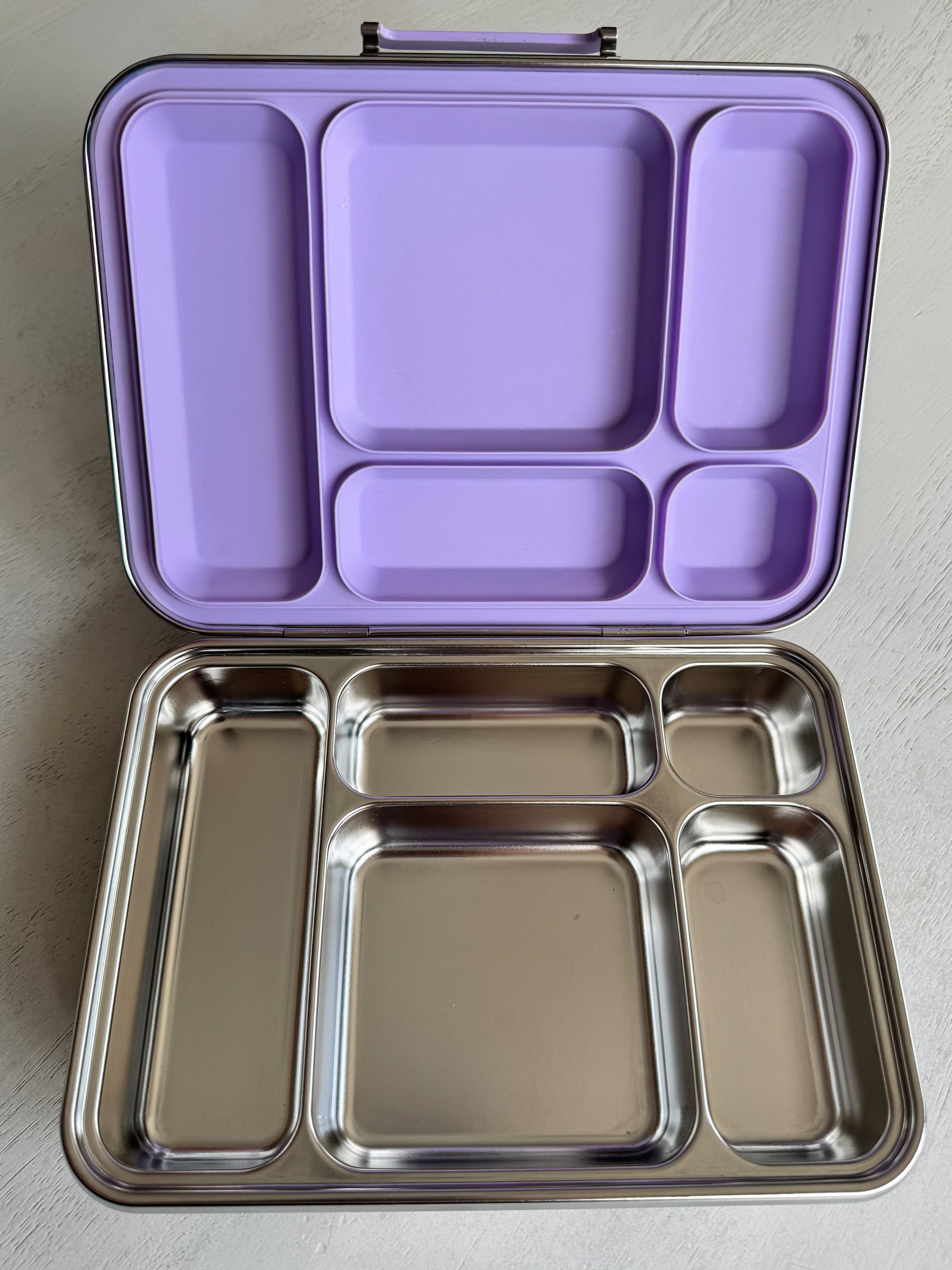 Pre-Order: Stainless Steel 5-Compartment Bento Box