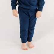 Kids' Fleece Jogger in Navy