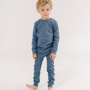 Organic Cotton Lounge Set in Storm