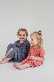 Charlotte Tiered Dress in Watermelon