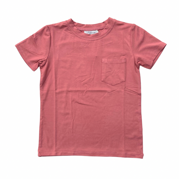 Pocket Tee in Watermelon