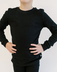 Organic Cotton Ribbed Lounge Set