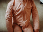Bamboo Romper in Blush