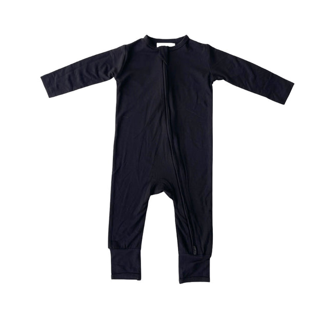 Bamboo Romper in Black